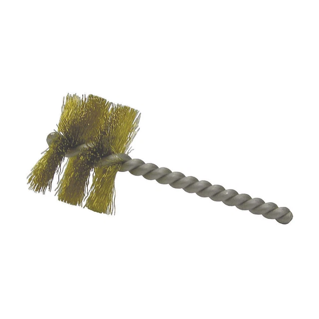 WESTWARD 88425 Single Spiral Tube Brush,1-1/2" Dia,PK10