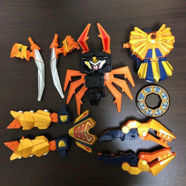 POWER RANGERS SAMURAI Shinkenger DX DaiKaiOh Claw Megazord Origami BANDAI... EUR 153,32