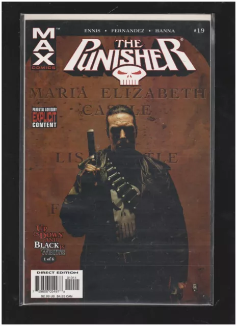 The Punisher #19 Vol. 7 Marvel MAX Comics 2005 MCU