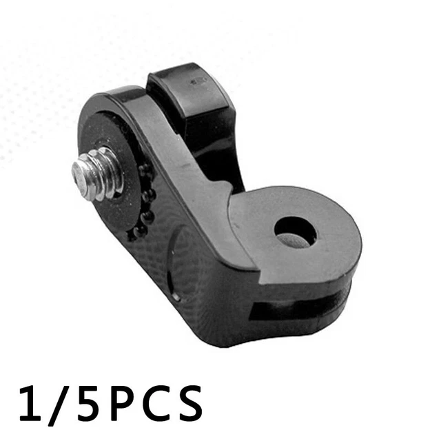 Convertidor adaptador de montaje de trípode 1 pieza /5 piezas para soporte de automóvil universal GoPro