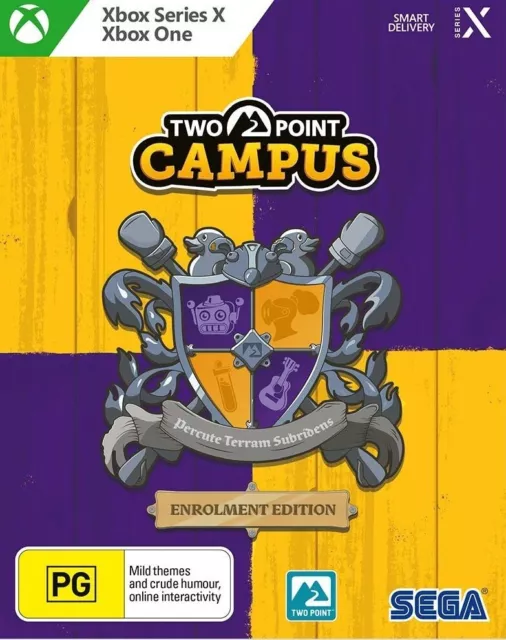 Two Point Campus Enrolment Edition (Xbox One & Xbox Series X) Import NEW  SEALED