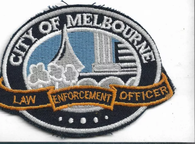 Obsolete City Of  Melbourne Victoria Law Enforcement Officer Council Patch