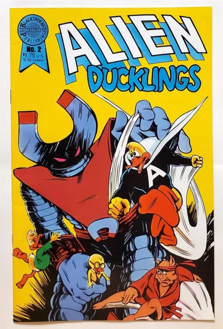 Alien Ducklings #2 (Dec 1986, Blackthorne) 7.0 FN/VF
