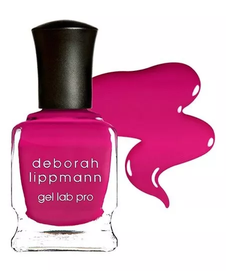 Deborah Lippmann Gel Lab Pro   Nail Polish “Sexyback” Full Size Bright Pink