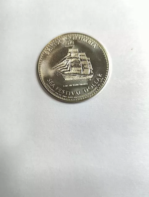 1978 - British Columbia - Sea Festival  - $1 Trade Token - B 242