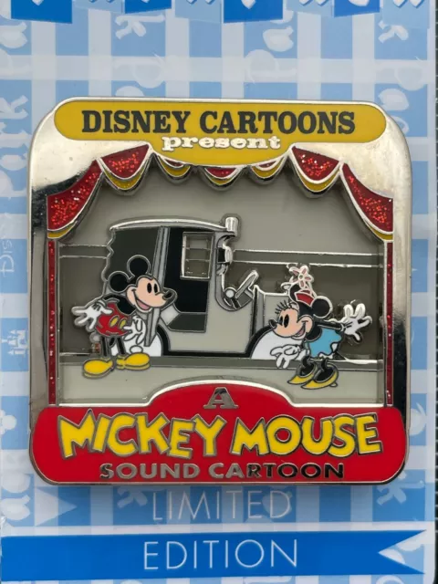 Park Pack MICKEY MOUSE SOUND CARTOON Pin LE 500 Full Color Var 2015 Disney