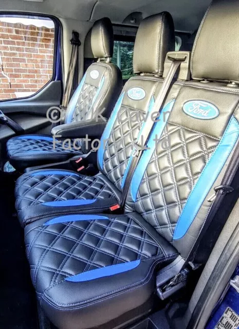 Van Seat Covers MK7 Transit Bentley Leatherette Waterproof
