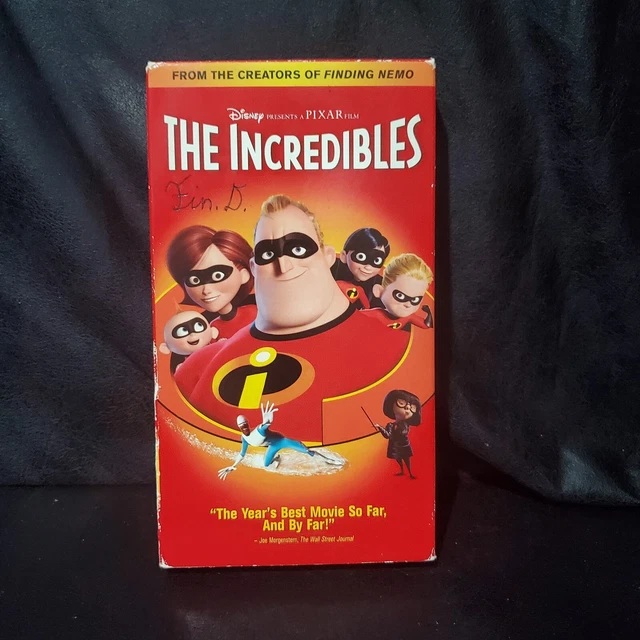The Incredibles Vhs 2005 Vhs 9 72 Picclick Ca