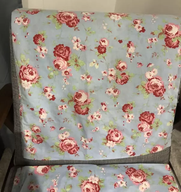 2 X Cath Kidston Ikea Blumenblau Aufstieg Rosali Kissenhüllen Z64 2