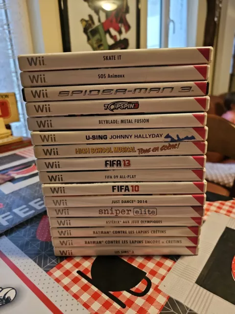 jeux wii lot
