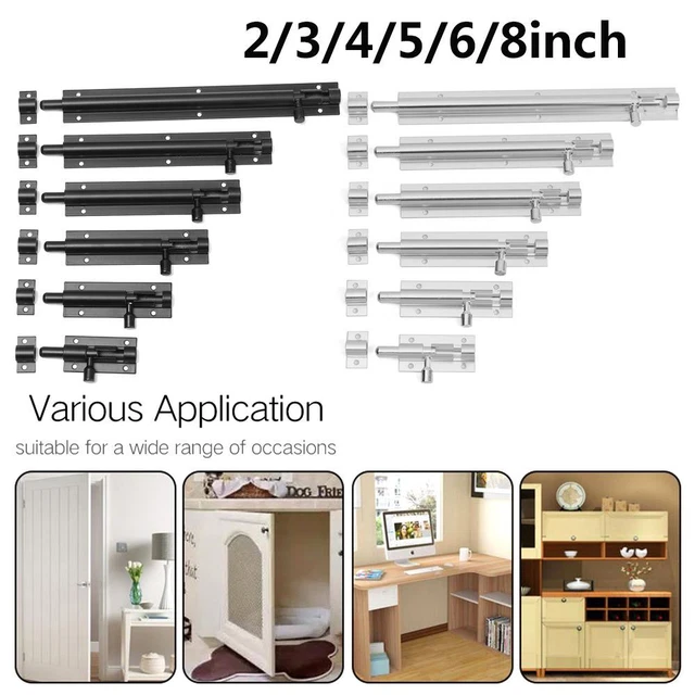 Chiudi becco Silent Gate Hook Capelli in armadio Window Catch Lock