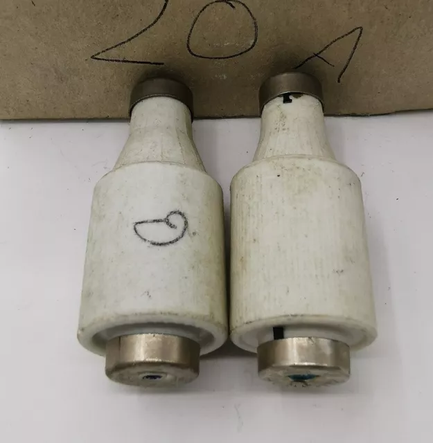 17x Diazed Fusibles 20A 500V Insert Fusible 2