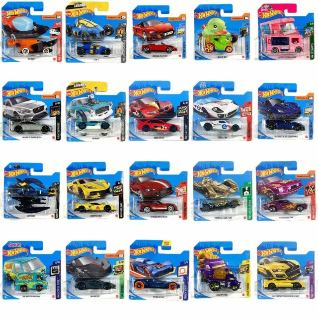 Hot Wheels 5er Set Zufalls Pack 5 Stück Mainline Hauptserie 5785 1:64