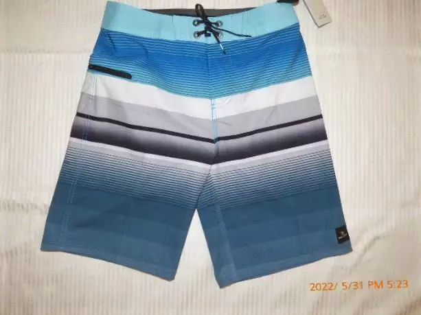 NWT RIP CURL Mirage Daybreaker Boys Boardshorts Boys Youth 12/26 Royal Blue