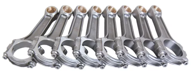 Eagle 5140 Forged I-Beam Rods 6.135 for Chevy BBC