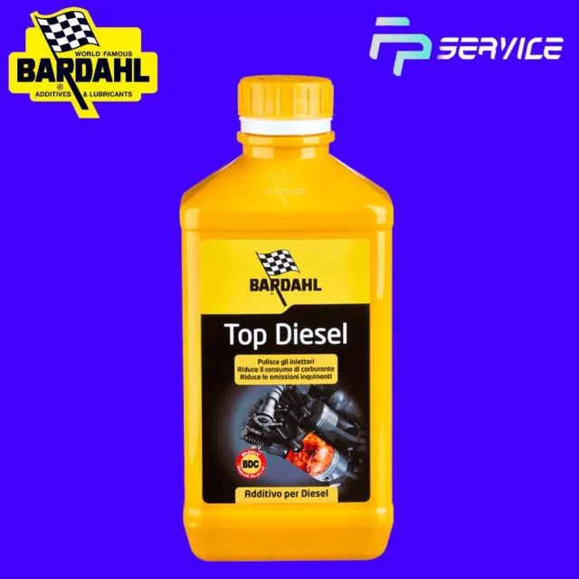 Bardahl Top Diesel Additivo Per Pulizia Multipla Multifunzionale Auto Diesel 1Lt