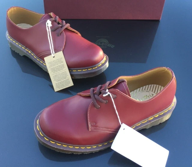 Scarpe in pelle Dr Martens 1461 Oxblood UK 3 EU 36 Made in England unisex