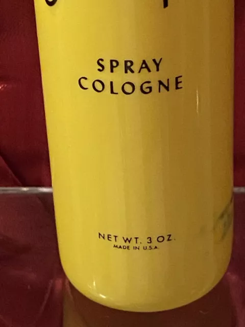 JEAN NATÉ SPRAY COLGNE 3 Oz Made In USA VINTAGE  Rf 2