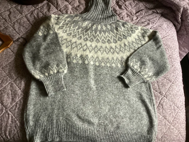 Oversized Ex Ladies Roll Neck Jumper