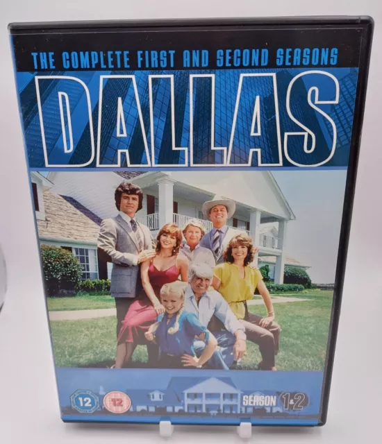 Dallas The Complete First and Second Seasons DVD Boxset 5 Double Sided DVDs