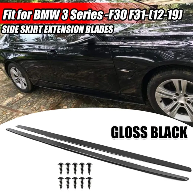 FOR 12-18 BMW F30 3-Series M-T Msport Side Skirts Pair - PP