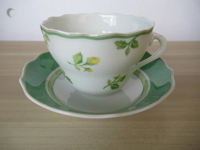 Hutschenreuther Medley Summerdream  1 Kaffeetasse mit 1 Unterteller sehr gut