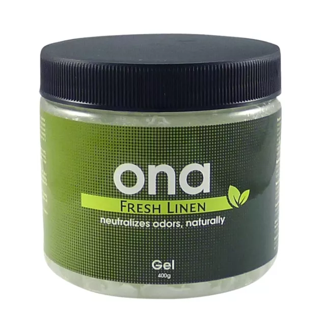 Ona Gel Fresh Linen Odour Control Smell Remover 400g 732g 3.8kg Hydroponics