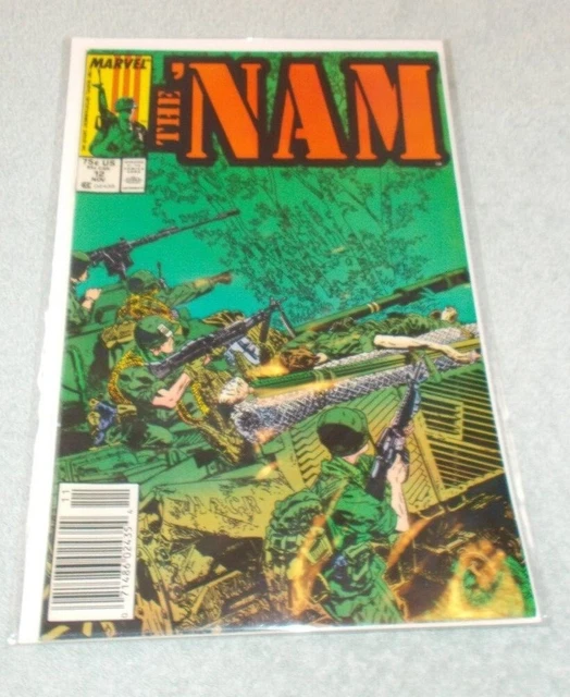 The Nam # 12 1987 Marvel War Comic Doug Murray Vg (Thank You Vets!)