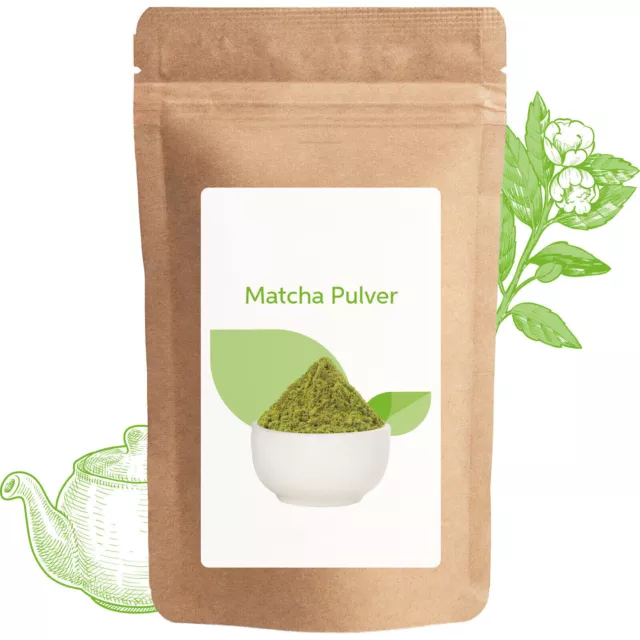 Bio Matcha Pulver Tee | Bestes Matcha Pulver 100% ohne Zusatzstoffe Grüner Tee