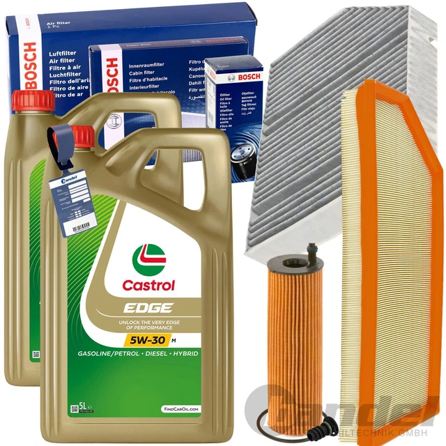 Inspektionspaket + Zündkerzen + 5W30 Für 451 Cabrio Coupe 61