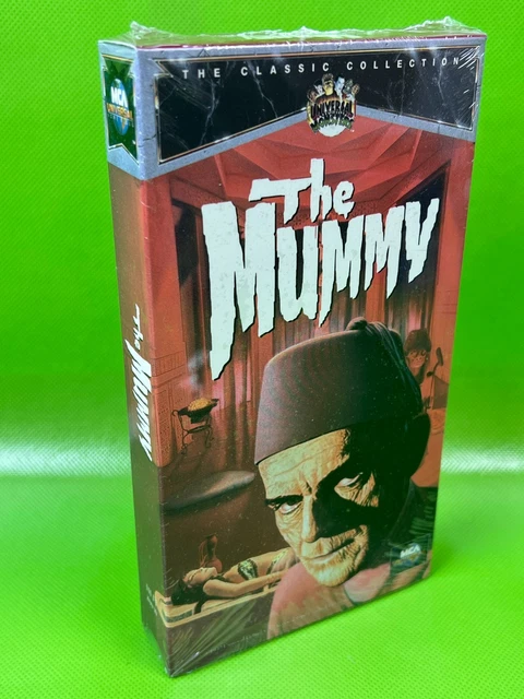 UNIVERSAL STUDIOS MONSTERS The Mummy VHS Boris Karloff New Sealed £20. ...