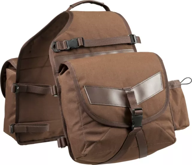 Doppelpacktasche Satteltasche Pferd Wanderreiter wasserdicht braun