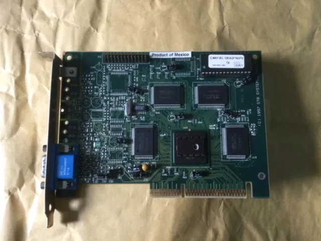 STB VELOCITY NVIDIA Riva 128 1X0 0554 305 210 0275 00X 4Mb Agp Vga Graphics Card 44.99 PicClick UK