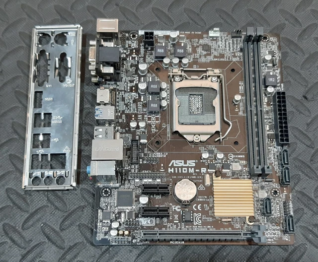 ASUS H110M-R INTEL LGA 1151 Micro ATX Motherboard with I/O Plate £39.95 ...