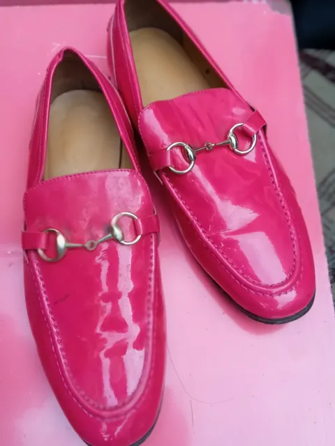 Gucci Brixton Pink HorseBit Loafer SIZE EU 36 US 6 UK 3.5