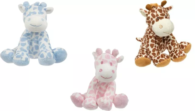 Jungle Friends Giraffe Baby Plush Soft Toy With Rattle