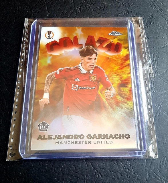 22-23 Topps Chrome GARNACHO RC GOLD LAVA