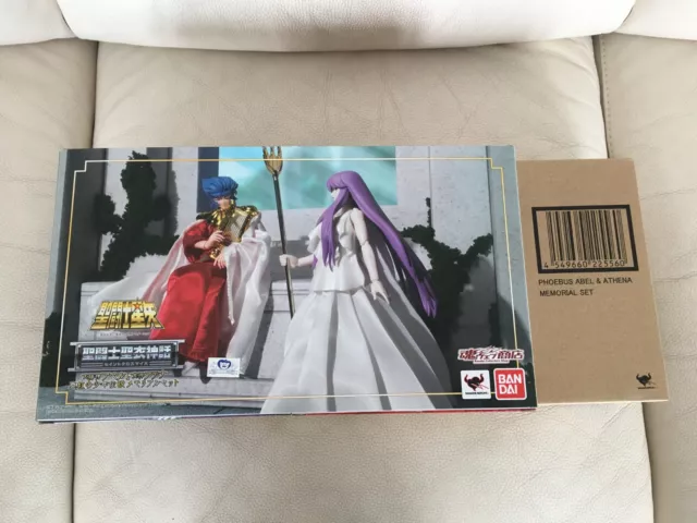 Bandai Saint Seiya HEAVEN CHAPTER Myth Cloth PHOEBUS ABEL & ATHENA Memorial Set