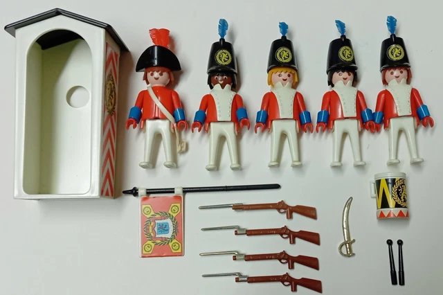 Nr. 3544 les soldats anglais Avec boîte logo klicky #playmobil