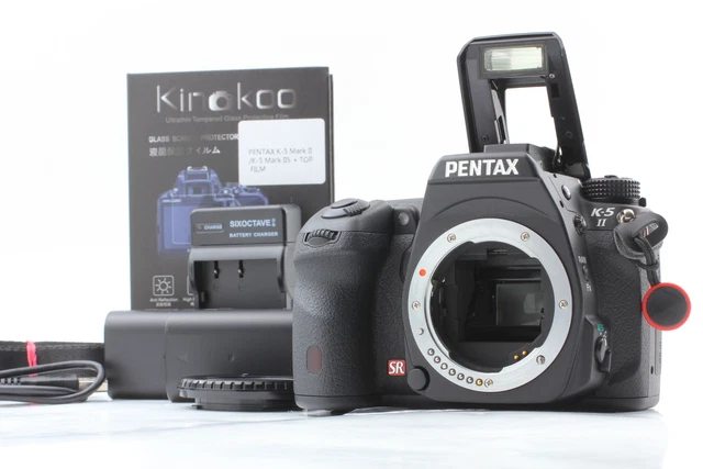 [Near MINT] PENTAX K-5 II 16.3MP Digital SLR Camera Black Body Only From JAPAN