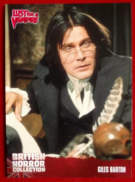 BRITISH HORROR - Card #68 - Lust for a Vampire - GILES BARTON