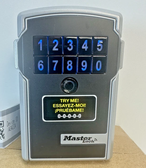 MASTER LOCK DIGITAL Lock Box for Keys, Wall Mount Safe w Code or ...