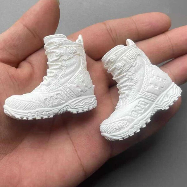Bottes Pour Figurines Action 1/6 - Longueur 5 Cm, Matériau Souple, Couleur Variable, Neuves