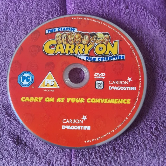 CARRY ON AT Your Convenience DVD Disc Only VGC free postage £1.50 ...