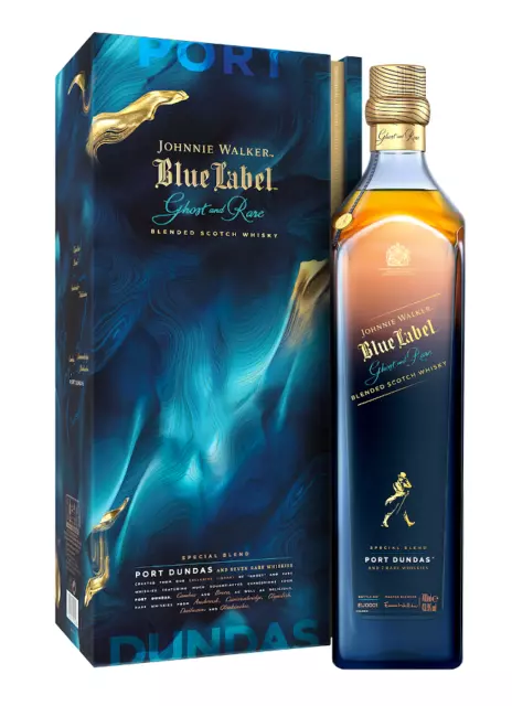 (428,89€/l) Johnnie Walker Blue Label Ghost & Rare Port Dundas Blended Scotch Wh