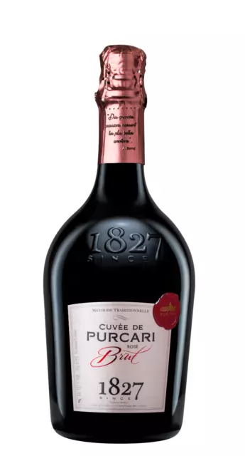 Vino spumante rosato secco Cuvée de Purcari Brut Rosé, 750 ml