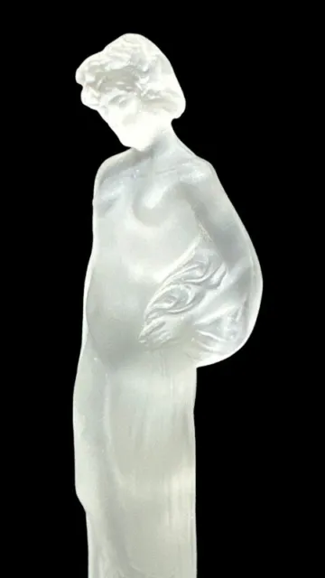 Antique Rene R Lalique Statuette  "Moyenne Nue" Nude Female Circa 1912  RARE 2