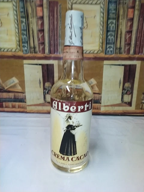 Liquore Crema Cacao Alberti 75cl Nn% anni 60