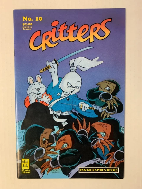 Critters #10 - Mar 1987 - Fantagraphics - Usagi Yojimbo - (8603)