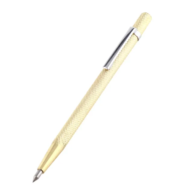 Portable Scriber Engraving Pen Tool Glass Ceramic Engraver Scribe Tool - Gold